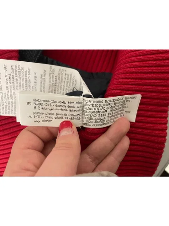 Zara Disney Harry Lambert Men Jean Jacket Bomber M Blue Denim 1300/330 NWT - Picture 13 of 16